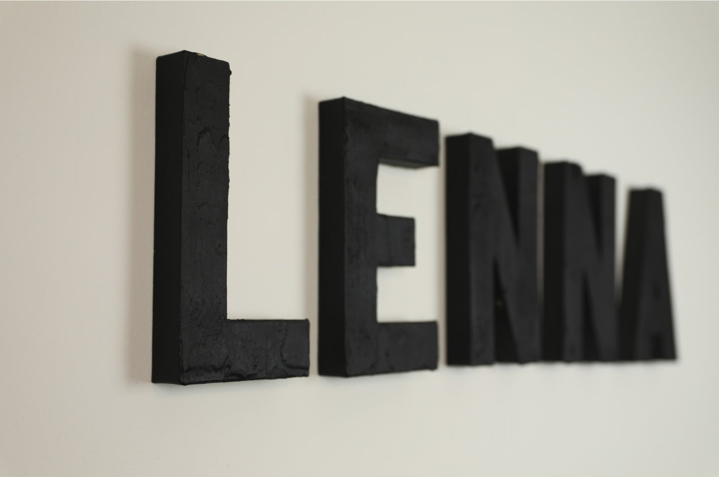 Cardboard name letter 20.5cm